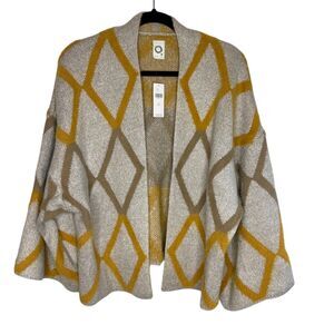 Anthropologie Akemi + Kin Sedona Textured Diamond Kimono Cardigan NWT One Size